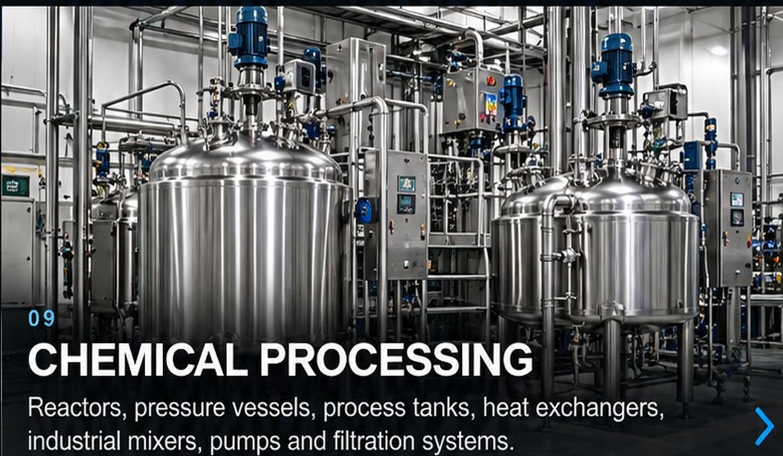 Chemical processing equipment